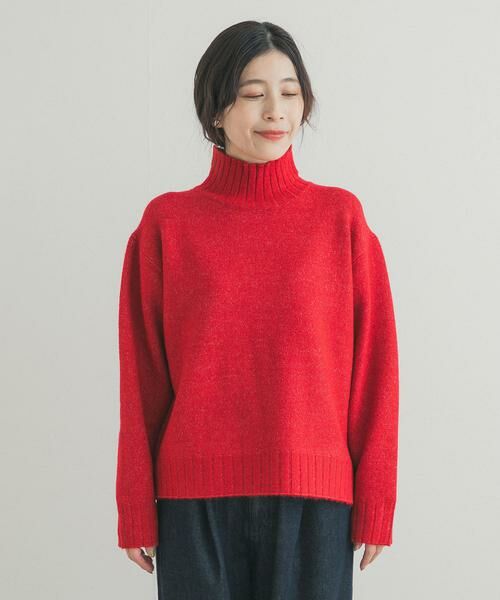 URBAN RESEARCH DOORS / アーバンリサーチ ドアーズ ニット・セーター | タートルネックニットプルオーバー | 詳細8