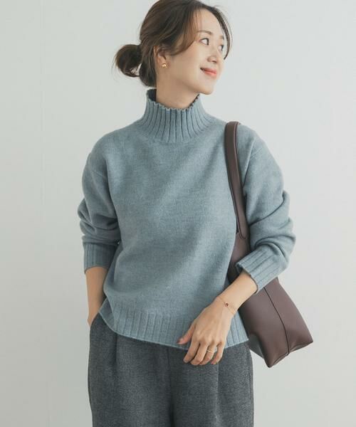 URBAN RESEARCH DOORS / アーバンリサーチ ドアーズ ニット・セーター | タートルネックニットプルオーバー | 詳細19