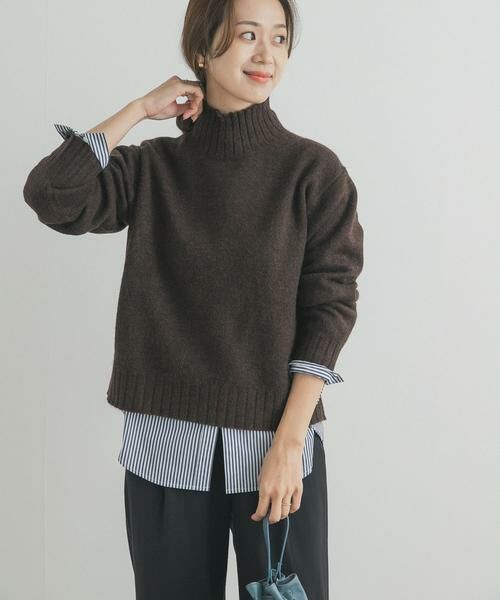 URBAN RESEARCH DOORS / アーバンリサーチ ドアーズ ニット・セーター | タートルネックニットプルオーバー | 詳細30