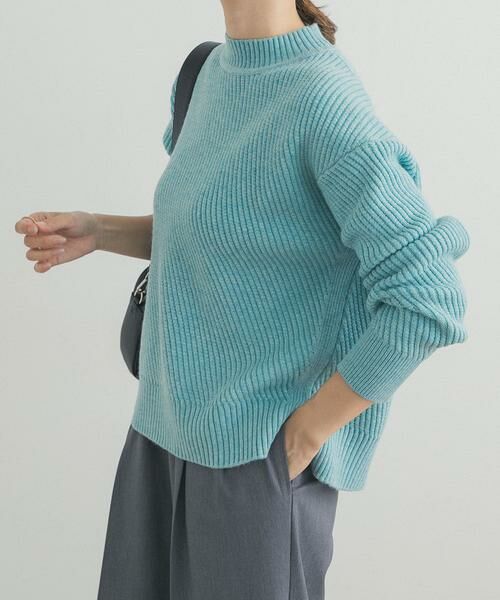 URBAN RESEARCH DOORS / アーバンリサーチ ドアーズ ニット・セーター | ツイル編みKNIT | 詳細4