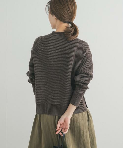 URBAN RESEARCH DOORS / アーバンリサーチ ドアーズ ニット・セーター | ツイル編みKNIT | 詳細19