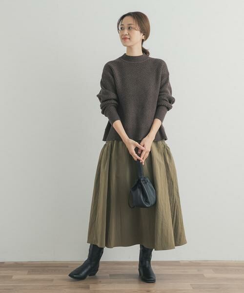 URBAN RESEARCH DOORS / アーバンリサーチ ドアーズ ニット・セーター | ツイル編みKNIT | 詳細20