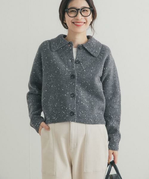URBAN RESEARCH DOORS / アーバンリサーチ ドアーズ カーディガン・ボレロ | ネップヤーンカーディガン | 詳細2