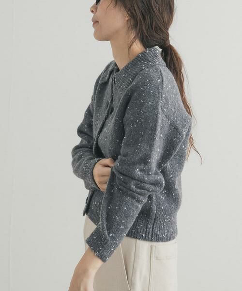 URBAN RESEARCH DOORS / アーバンリサーチ ドアーズ カーディガン・ボレロ | ネップヤーンカーディガン | 詳細3