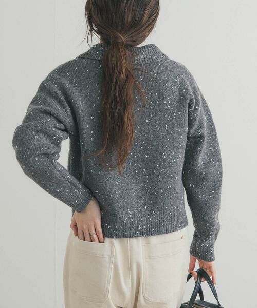 URBAN RESEARCH DOORS / アーバンリサーチ ドアーズ カーディガン・ボレロ | ネップヤーンカーディガン | 詳細4