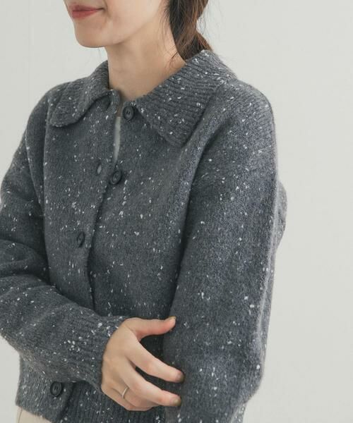 URBAN RESEARCH DOORS / アーバンリサーチ ドアーズ カーディガン・ボレロ | ネップヤーンカーディガン | 詳細6