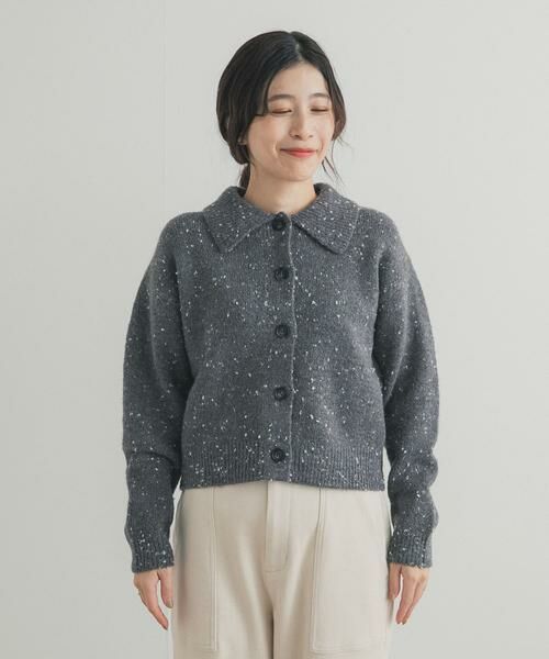 URBAN RESEARCH DOORS / アーバンリサーチ ドアーズ カーディガン・ボレロ | ネップヤーンカーディガン | 詳細8