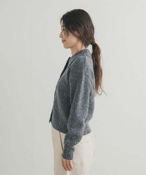 URBAN RESEARCH DOORS / アーバンリサーチ ドアーズ カーディガン・ボレロ | ネップヤーンカーディガン | 詳細9