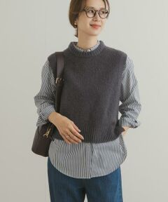 URBAN RESEARCH DOORS / アーバンリサーチ ドアーズ ベスト | ウールカシミヤニットベスト