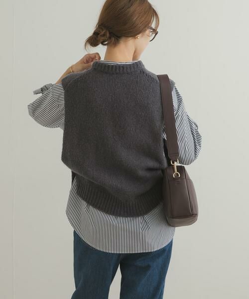 URBAN RESEARCH DOORS / アーバンリサーチ ドアーズ ベスト | ウールカシミヤニットベスト | 詳細3