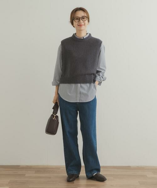 URBAN RESEARCH DOORS / アーバンリサーチ ドアーズ ベスト | ウールカシミヤニットベスト | 詳細7