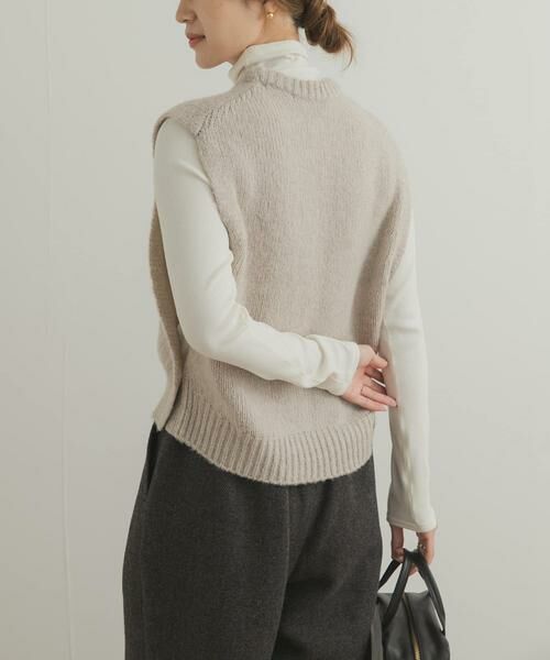 URBAN RESEARCH DOORS / アーバンリサーチ ドアーズ ベスト | ウールカシミヤニットベスト | 詳細16