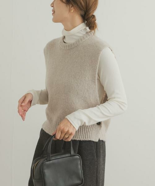 URBAN RESEARCH DOORS / アーバンリサーチ ドアーズ ベスト | ウールカシミヤニットベスト | 詳細17