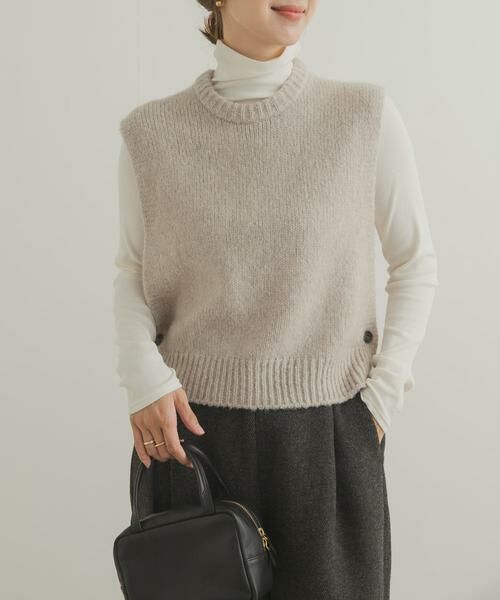 URBAN RESEARCH DOORS / アーバンリサーチ ドアーズ ベスト | ウールカシミヤニットベスト | 詳細18