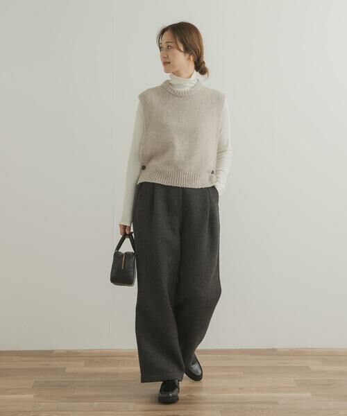 URBAN RESEARCH DOORS / アーバンリサーチ ドアーズ ベスト | ウールカシミヤニットベスト | 詳細19