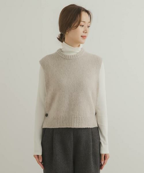 URBAN RESEARCH DOORS / アーバンリサーチ ドアーズ ベスト | ウールカシミヤニットベスト | 詳細20