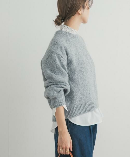 URBAN RESEARCH DOORS / アーバンリサーチ ドアーズ ニット・セーター | ラメニットプルオーバー | 詳細17