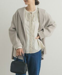 URBAN RESEARCH DOORS / アーバンリサーチ ドアーズ シャツ・ブラウス | 『蓄熱』フリルリボンブラウス