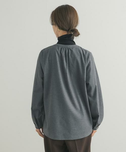 URBAN RESEARCH DOORS / アーバンリサーチ ドアーズ シャツ・ブラウス | 『蓄熱』フリルリボンブラウス | 詳細10