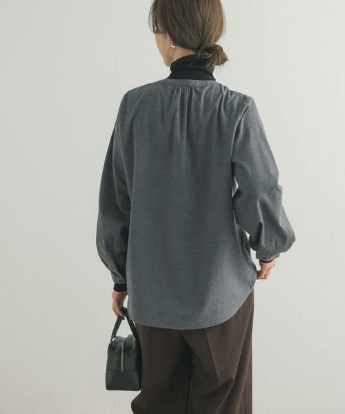 URBAN RESEARCH DOORS / アーバンリサーチ ドアーズ シャツ・ブラウス | 『蓄熱』フリルリボンブラウス | 詳細3