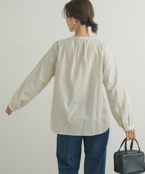 URBAN RESEARCH DOORS / アーバンリサーチ ドアーズ シャツ・ブラウス | 『蓄熱』フリルリボンブラウス | 詳細22