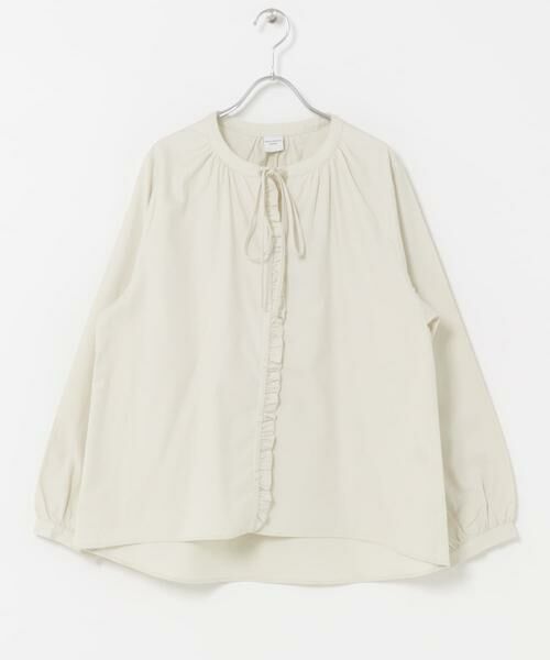 URBAN RESEARCH DOORS / アーバンリサーチ ドアーズ シャツ・ブラウス | 『蓄熱』フリルリボンブラウス | 詳細24