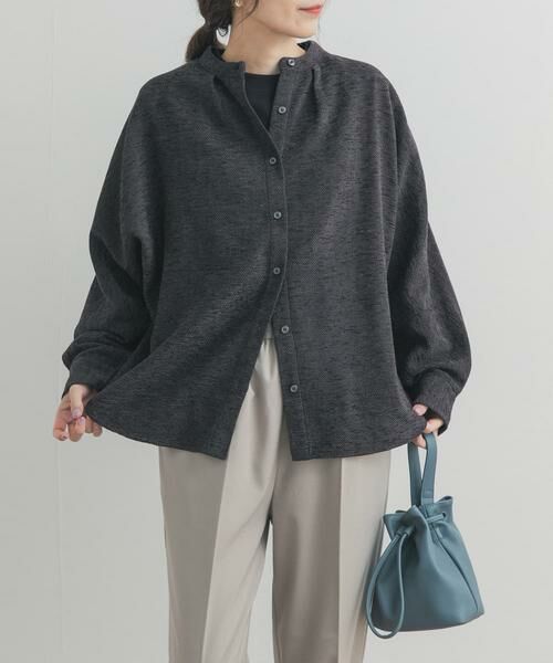 URBAN RESEARCH DOORS / アーバンリサーチ ドアーズ シャツ・ブラウス | ドルマンバンドカラーシャツ | 詳細2