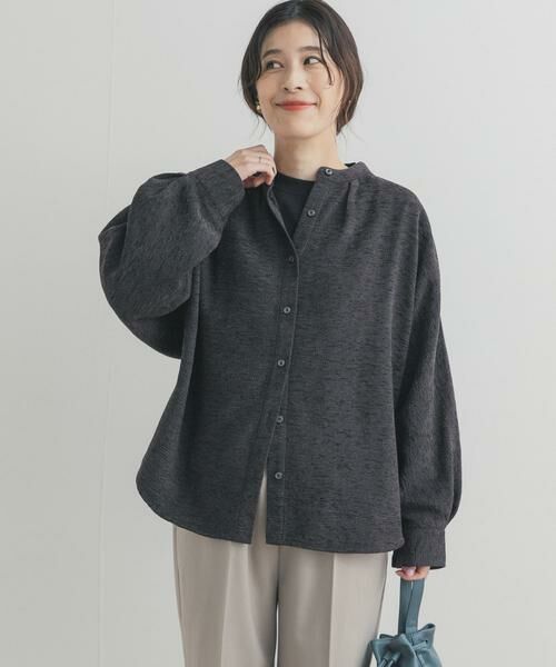 URBAN RESEARCH DOORS / アーバンリサーチ ドアーズ シャツ・ブラウス | ドルマンバンドカラーシャツ | 詳細3