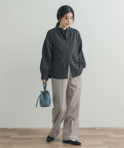 URBAN RESEARCH DOORS / アーバンリサーチ ドアーズ シャツ・ブラウス | ドルマンバンドカラーシャツ | 詳細6