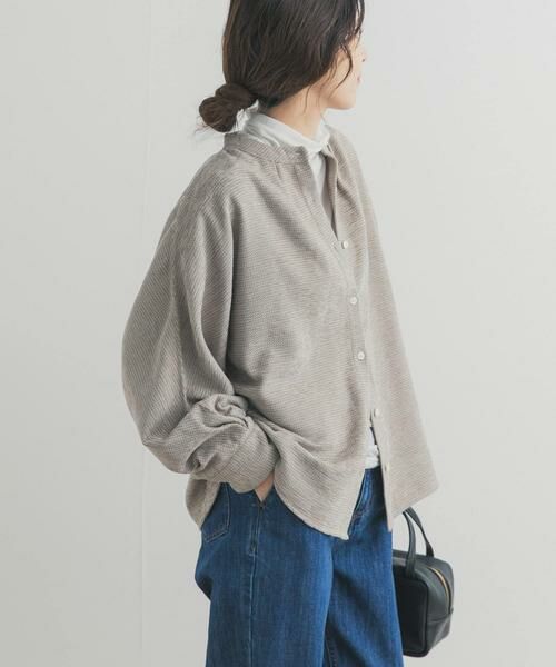 URBAN RESEARCH DOORS / アーバンリサーチ ドアーズ シャツ・ブラウス | ドルマンバンドカラーシャツ | 詳細14