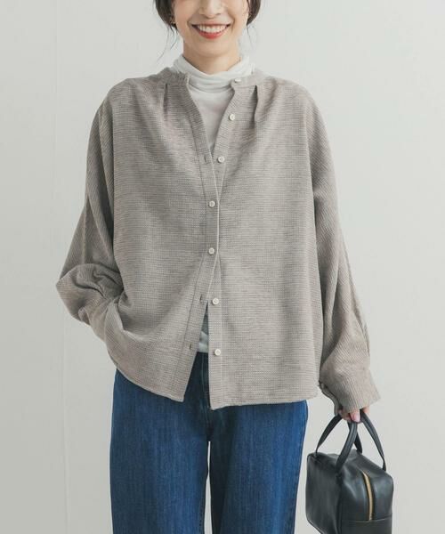 URBAN RESEARCH DOORS / アーバンリサーチ ドアーズ シャツ・ブラウス | ドルマンバンドカラーシャツ | 詳細16