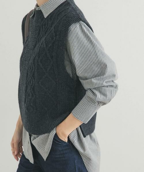 URBAN RESEARCH DOORS / アーバンリサーチ ドアーズ シャツ・ブラウス | 起毛レギュラーカラーシャツ | 詳細4