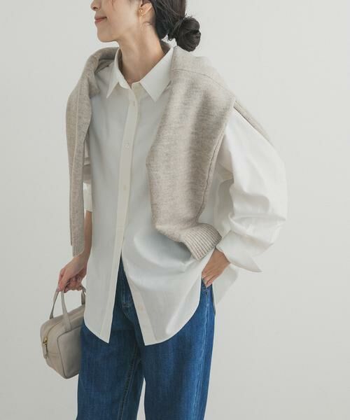 URBAN RESEARCH DOORS / アーバンリサーチ ドアーズ シャツ・ブラウス | 起毛レギュラーカラーシャツ | 詳細14