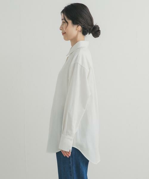 URBAN RESEARCH DOORS / アーバンリサーチ ドアーズ シャツ・ブラウス | 起毛レギュラーカラーシャツ | 詳細21