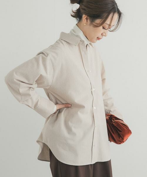 URBAN RESEARCH DOORS / アーバンリサーチ ドアーズ シャツ・ブラウス | 起毛レギュラーカラーシャツ | 詳細25