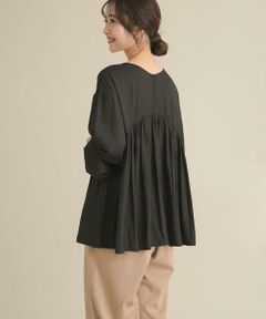 URBAN RESEARCH DOORS / アーバンリサーチ ドアーズ シャツ・ブラウス | 『スタッフ企画』2WAYギャザー切替ブラウス