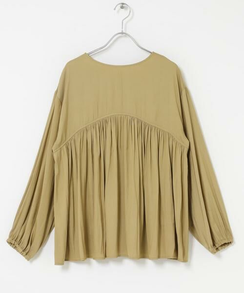 URBAN RESEARCH DOORS / アーバンリサーチ ドアーズ シャツ・ブラウス | 『スタッフ企画』2WAYギャザー切替ブラウス | 詳細17