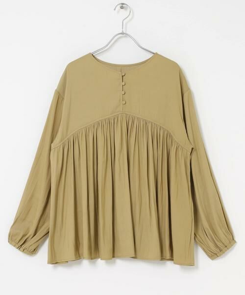 URBAN RESEARCH DOORS / アーバンリサーチ ドアーズ シャツ・ブラウス | 『スタッフ企画』2WAYギャザー切替ブラウス | 詳細14