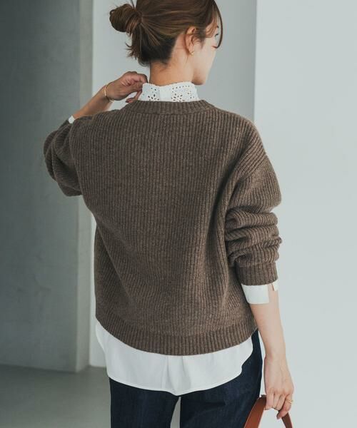 URBAN RESEARCH DOORS / アーバンリサーチ ドアーズ シャツ・ブラウス | アイレットレース衿ブラウス | 詳細5