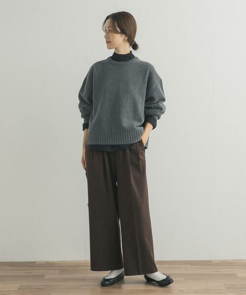 URBAN RESEARCH DOORS / アーバンリサーチ ドアーズ シャツ・ブラウス | アイレットレース衿ブラウス | 詳細15