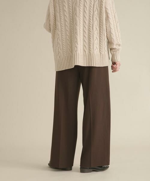 URBAN RESEARCH DOORS / アーバンリサーチ ドアーズ その他パンツ | 『スタッフ企画』センタープレスイージーパンツ | 詳細1