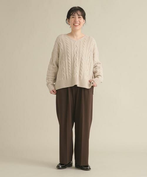 URBAN RESEARCH DOORS / アーバンリサーチ ドアーズ その他パンツ | 『スタッフ企画』センタープレスイージーパンツ | 詳細5