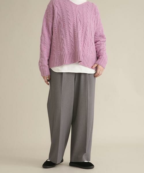 URBAN RESEARCH DOORS / アーバンリサーチ ドアーズ その他パンツ | 『スタッフ企画』センタープレスイージーパンツ | 詳細16