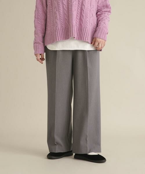 URBAN RESEARCH DOORS / アーバンリサーチ ドアーズ その他パンツ | 『スタッフ企画』センタープレスイージーパンツ | 詳細17
