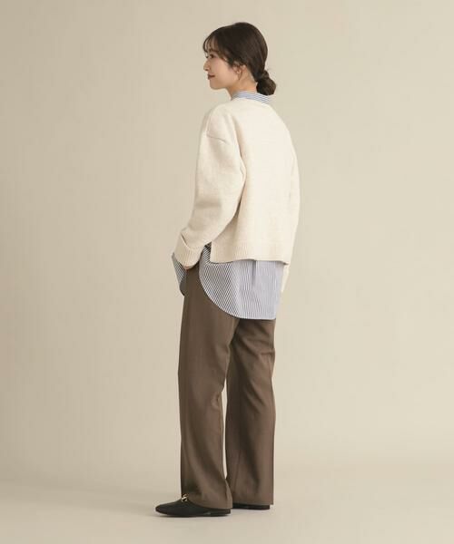 URBAN RESEARCH DOORS / アーバンリサーチ ドアーズ その他パンツ | 『スタッフ企画』センタープレスフレアパンツ | 詳細6