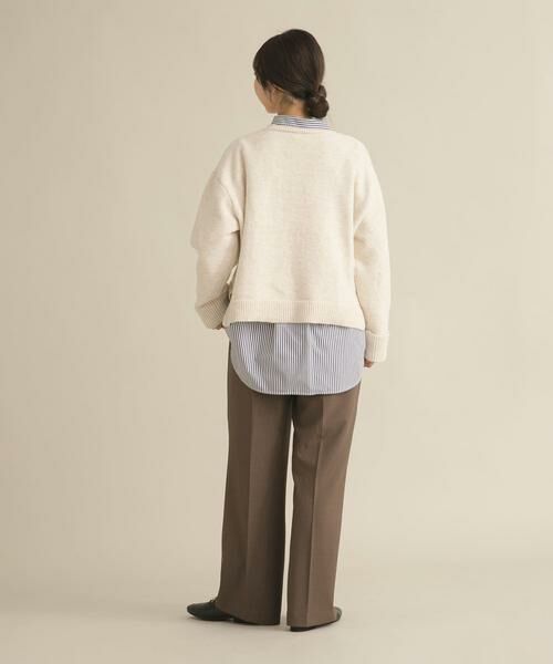 URBAN RESEARCH DOORS / アーバンリサーチ ドアーズ その他パンツ | 『スタッフ企画』センタープレスフレアパンツ | 詳細7