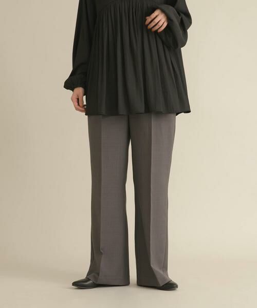 URBAN RESEARCH DOORS / アーバンリサーチ ドアーズ その他パンツ | 『スタッフ企画』センタープレスフレアパンツ | 詳細28