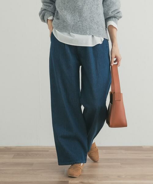 URBAN RESEARCH DOORS / アーバンリサーチ ドアーズ デニムパンツ | 裏起毛タックデニムパンツ | 詳細2