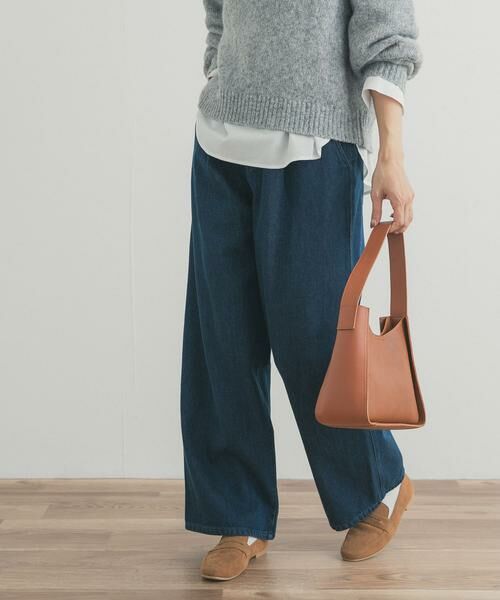 URBAN RESEARCH DOORS / アーバンリサーチ ドアーズ デニムパンツ | 裏起毛タックデニムパンツ | 詳細3