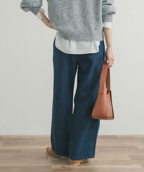 URBAN RESEARCH DOORS / アーバンリサーチ ドアーズ デニムパンツ | 裏起毛タックデニムパンツ | 詳細5